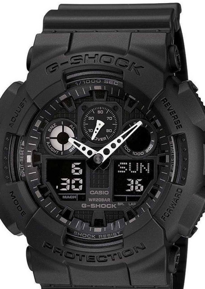 G-Shock watch black on black